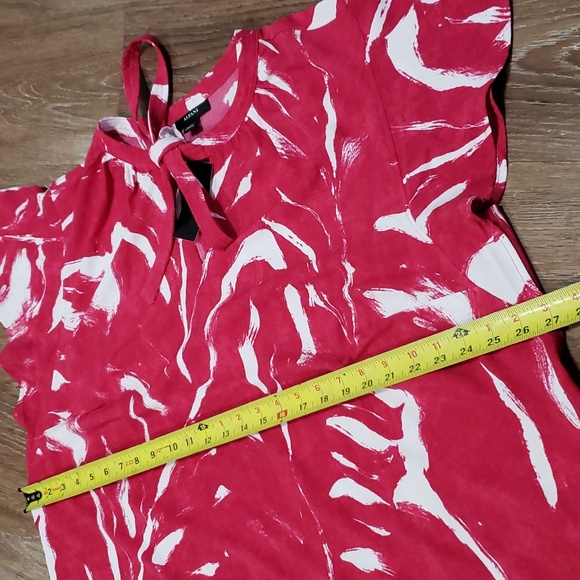 (3X) NWT ALFANI Flowy Top Front Tie Vacation Warm Weather Casual Business Casual - Picture 5 of 9